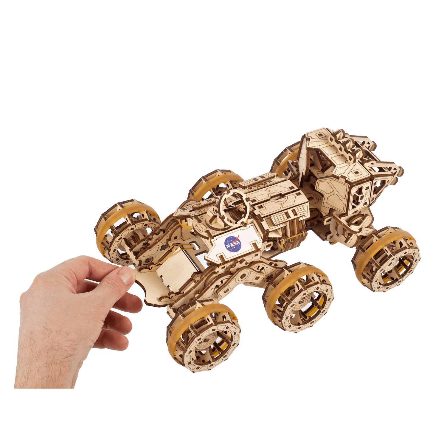 Bemannter Mars-Rover-Mechanisches Holzpuzzle-Ugears--