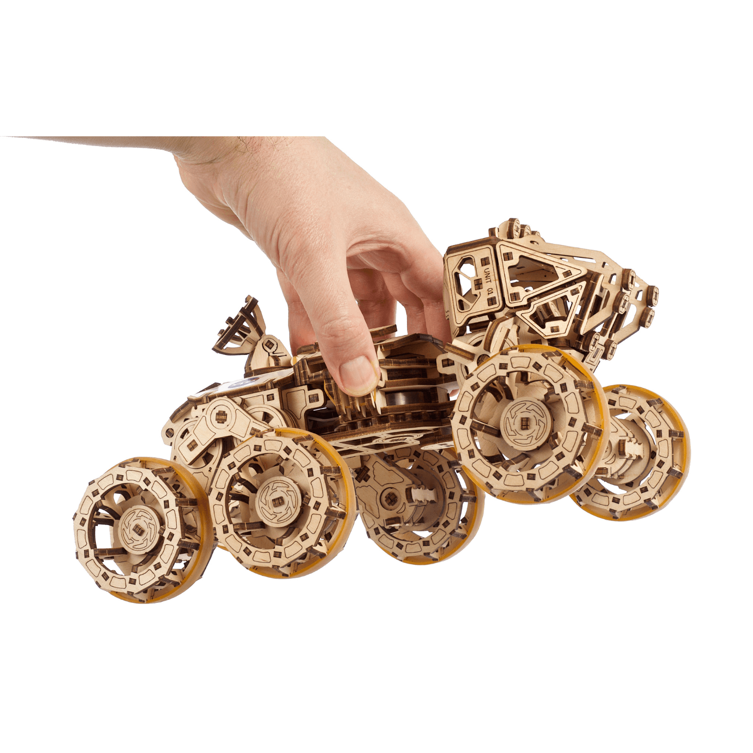 Manned Mars Rover Mechanical Wooden Puzzle Ugears--