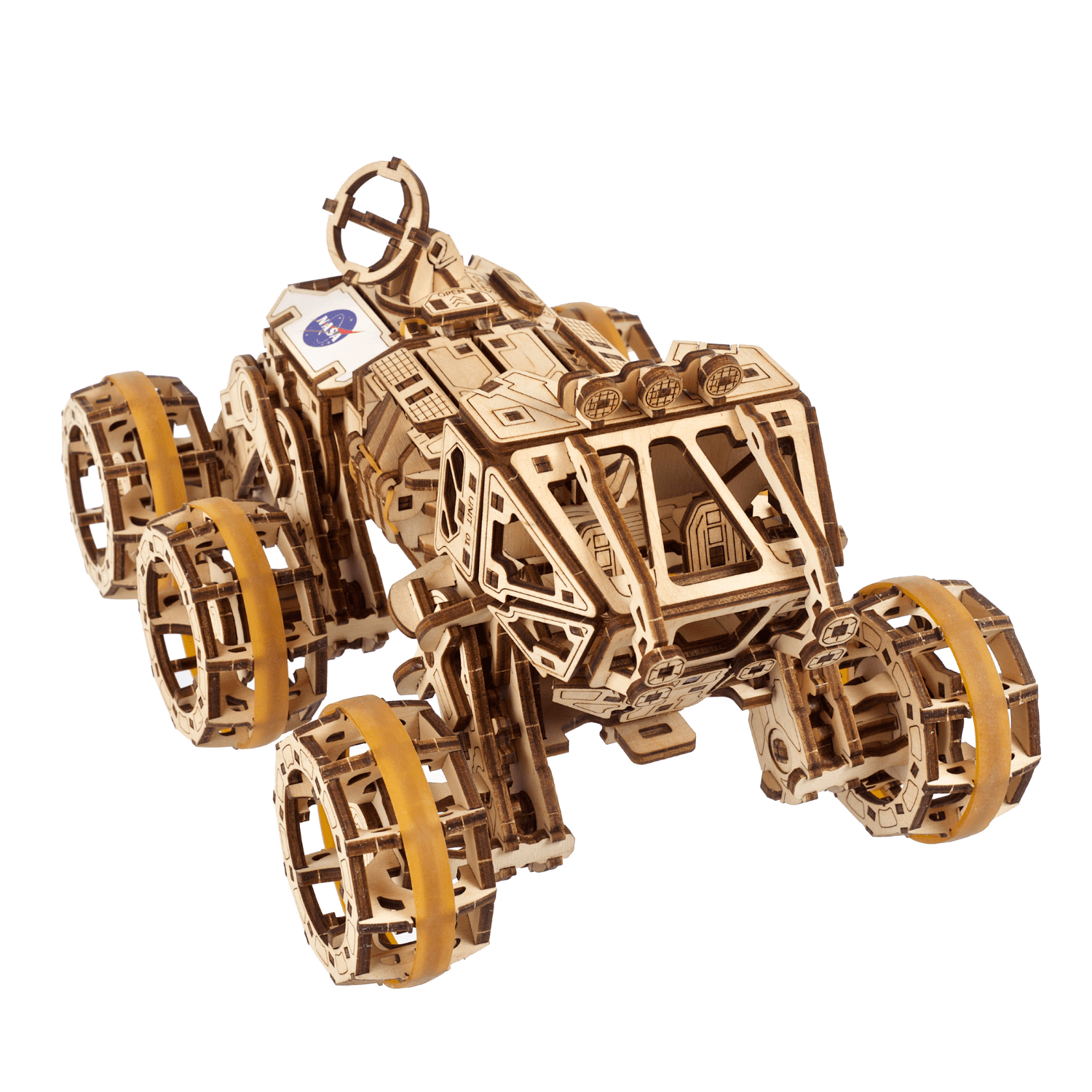 Bemannter Mars-Rover-Mechanisches Holzpuzzle-Ugears--