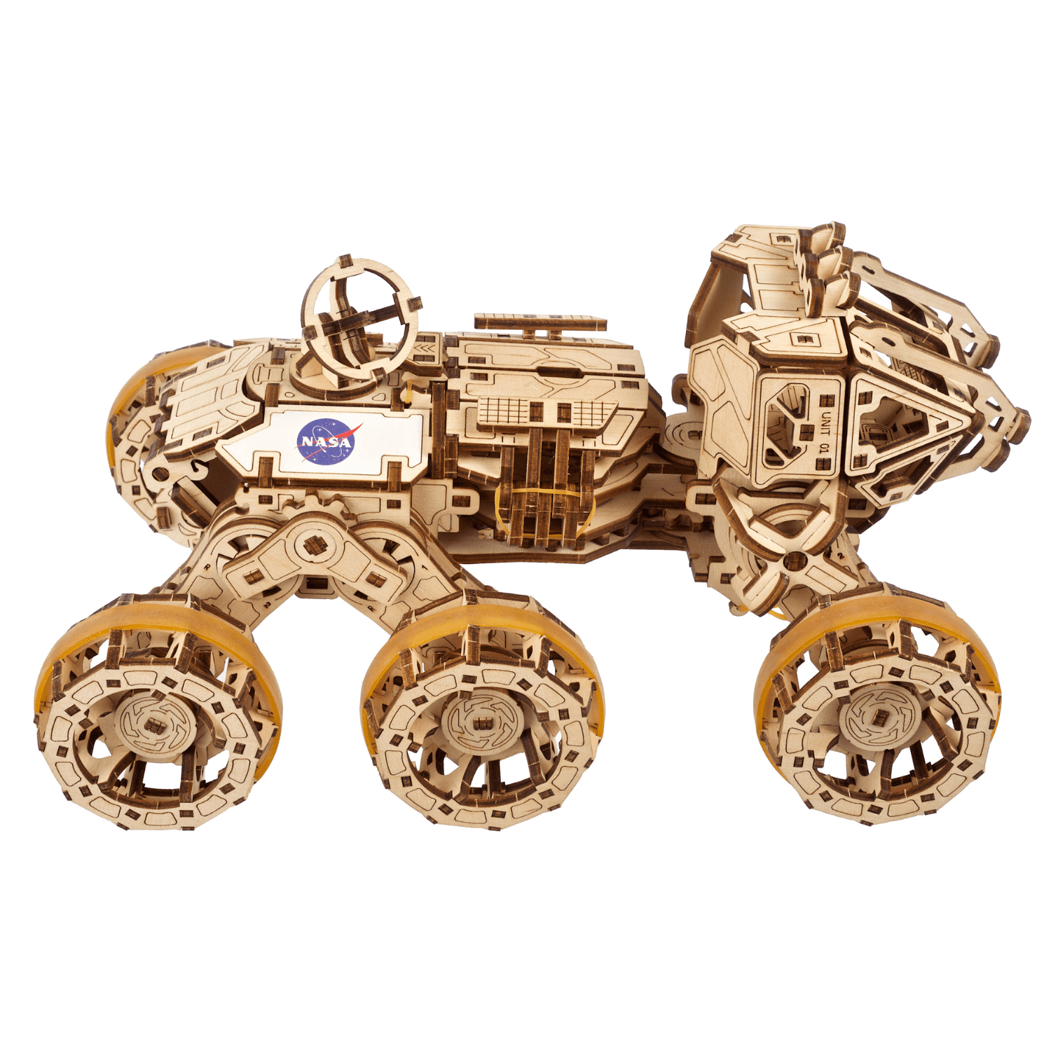 Bemannter Mars-Rover-Mechanisches Holzpuzzle-Ugears--