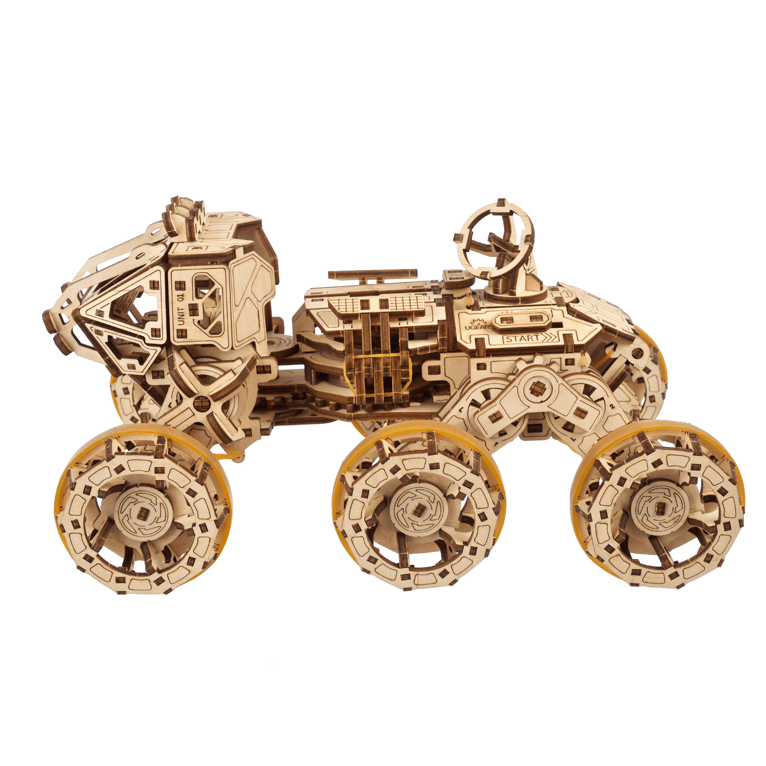 Bemannter Mars-Rover-Mechanisches Holzpuzzle-Ugears--