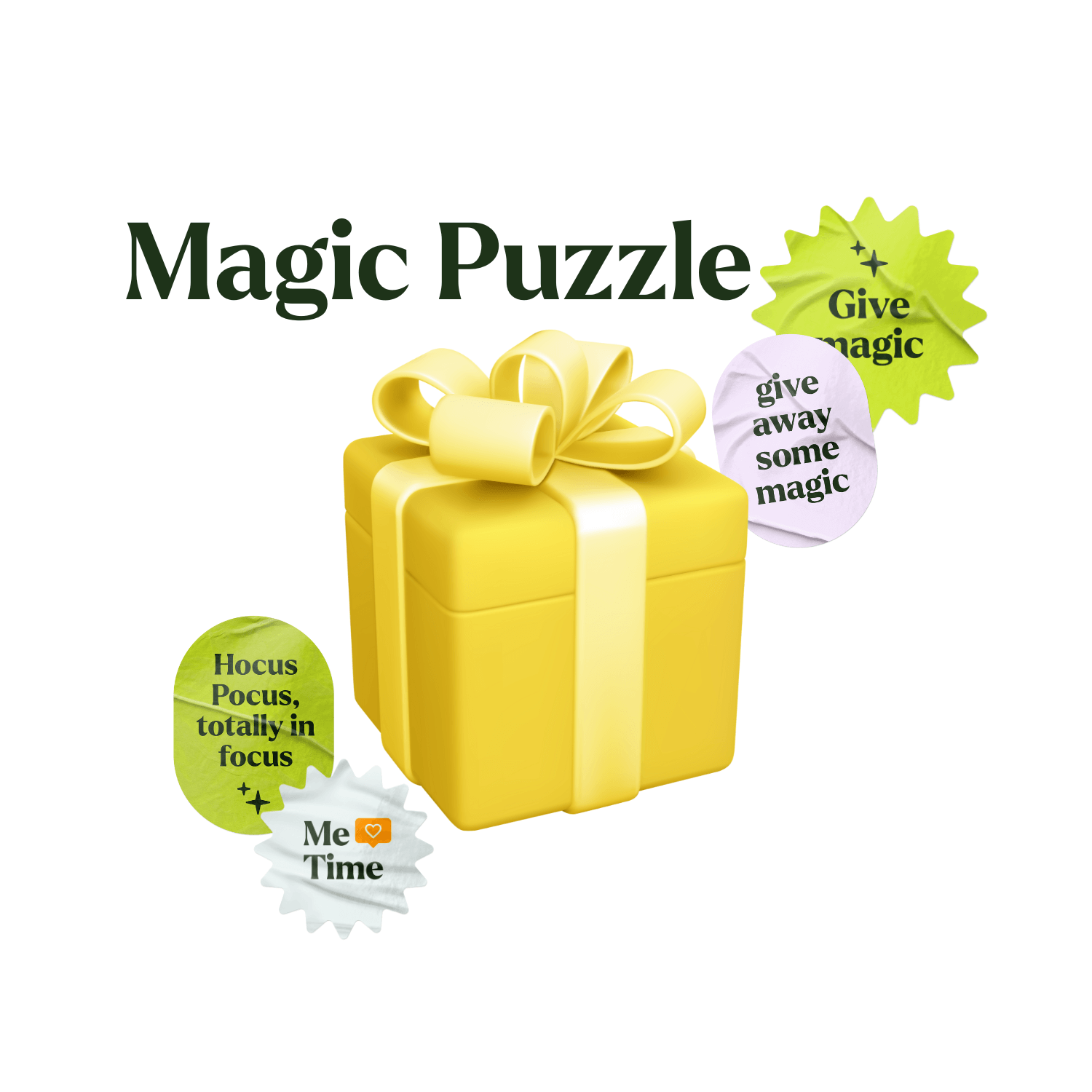 2D Magic Puzzle | Überraschungs-Geschenk--MagicHolz--