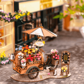 Bloemenfiets | Rolife-3D Puzzel-Robotime--