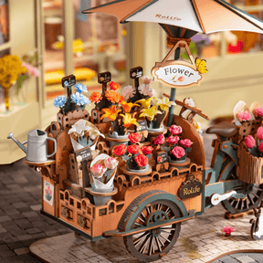 Flower bike | Rolife-3D Puzzle-Robotime--