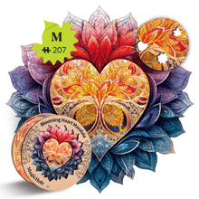 Flowering heart | Mandala
