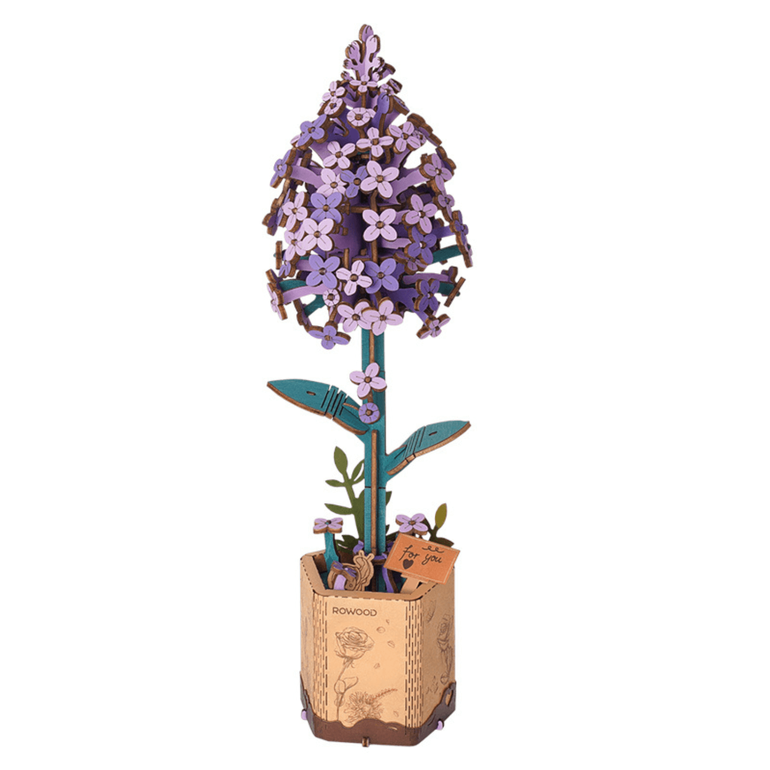 Ewiger Frühling | Blumen die immer blühen-Holzpuzzle-Rowood-TW021-6946785119213