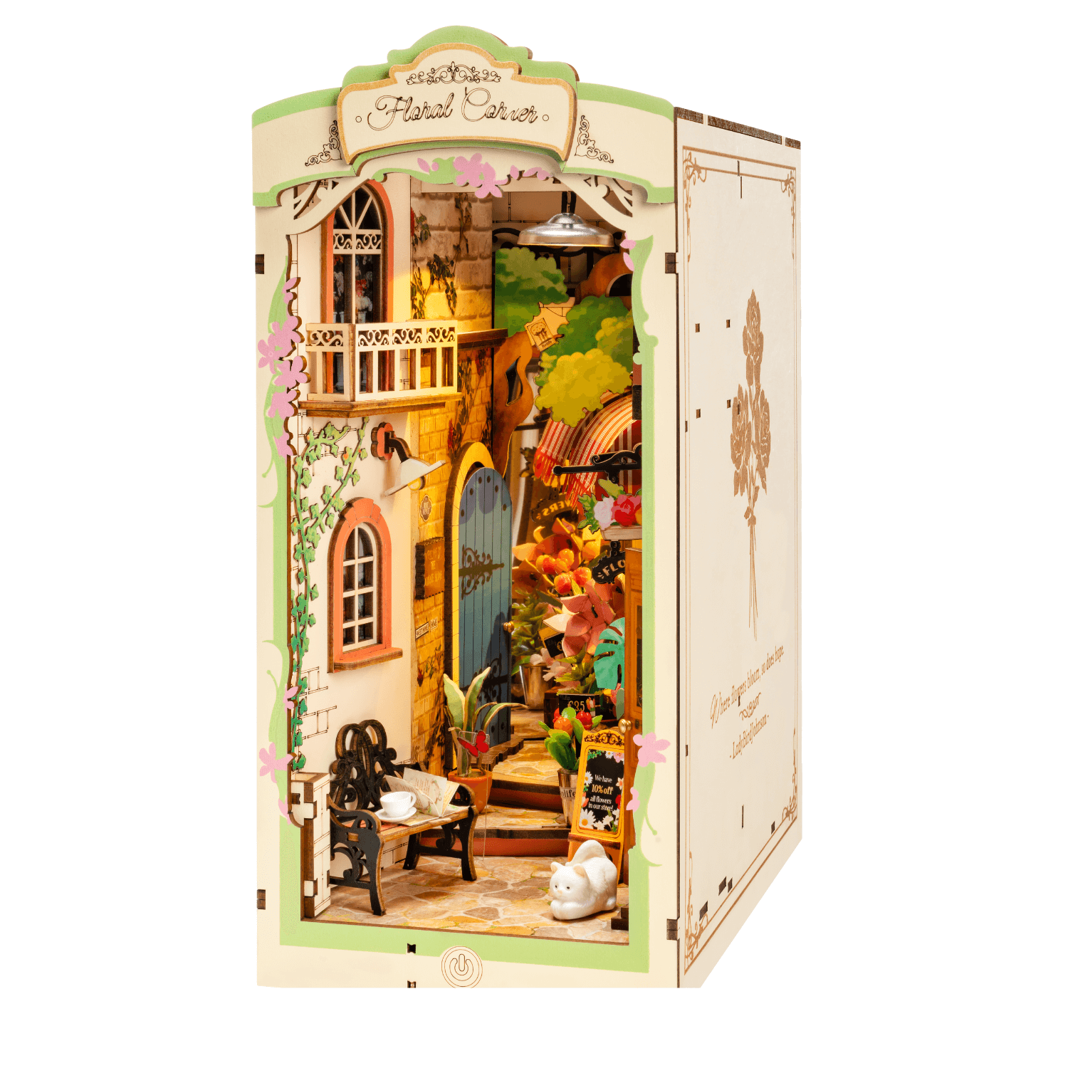 Blumenecke | Diorama | Rolife-Diorama-Robotime--