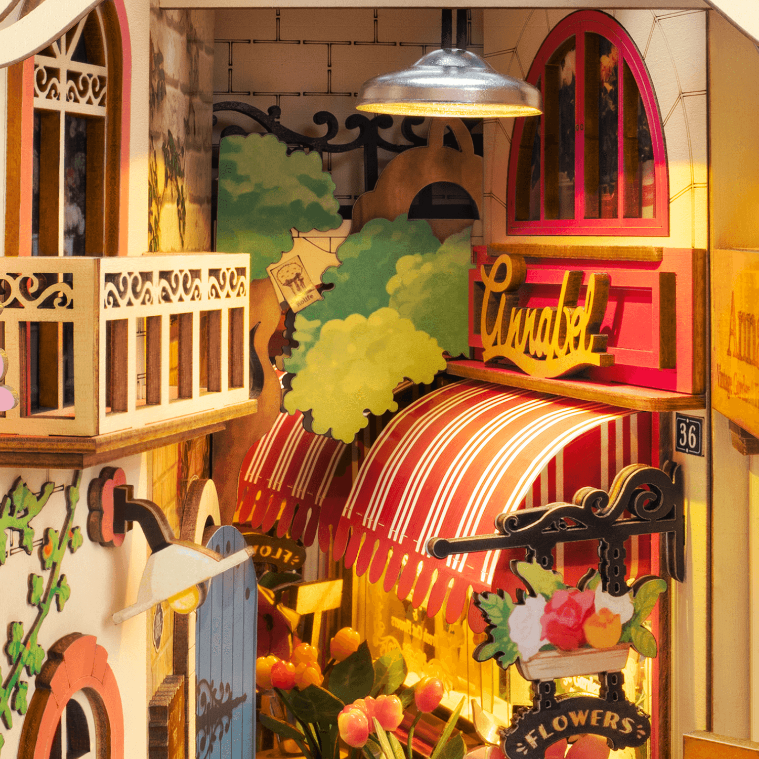 Blumenecke | Diorama | Rolife-Diorama-Robotime--