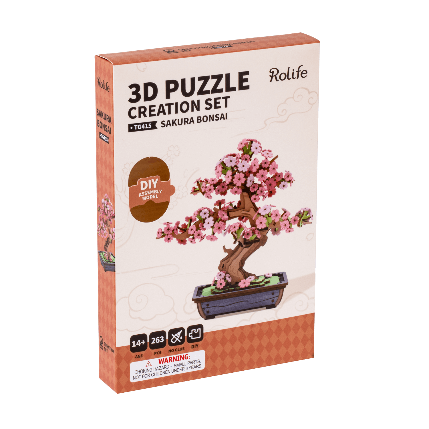 Bonsai l Sakura & Pine Wooden Puzzle-Robotime--