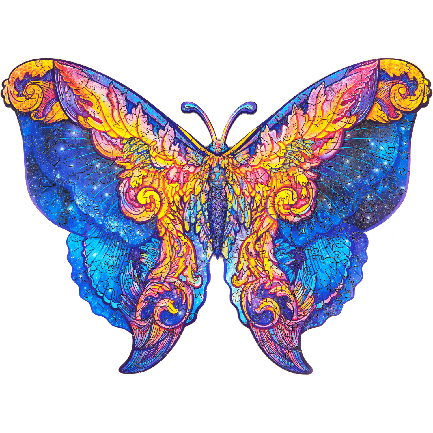 Intergalactic Butterfly Wooden Puzzle Unidragon--