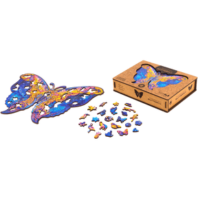 Puzzle en bois de papillon intergalactique-Unidragon--