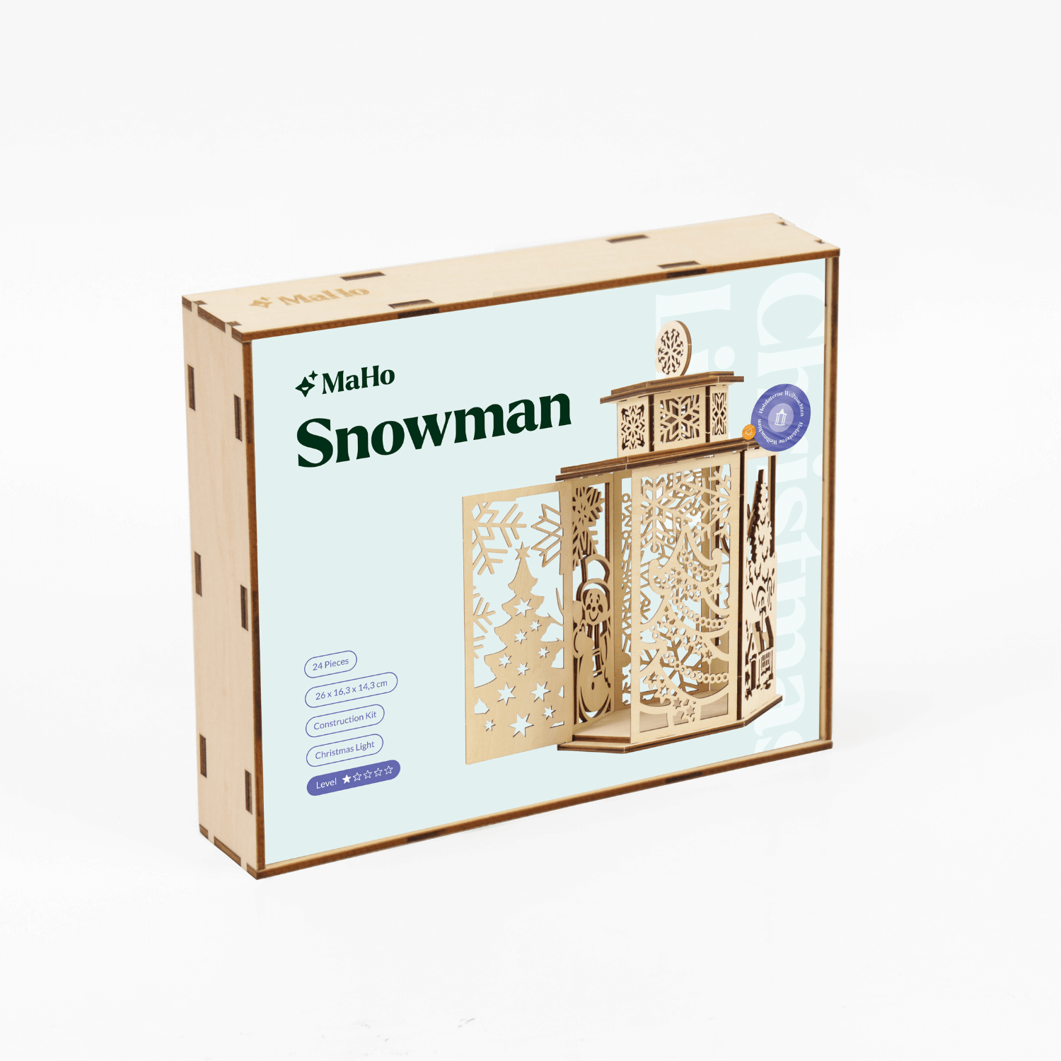 Christmas Light | Snowman-3D Puzzle-MagicHolz--