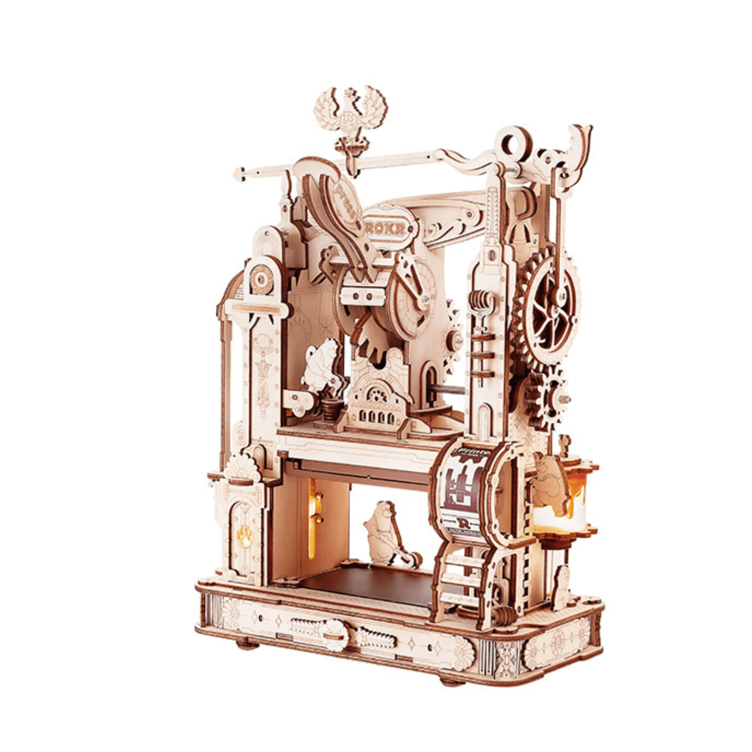 Classic printing machine-3D Puzzle-Robotime--