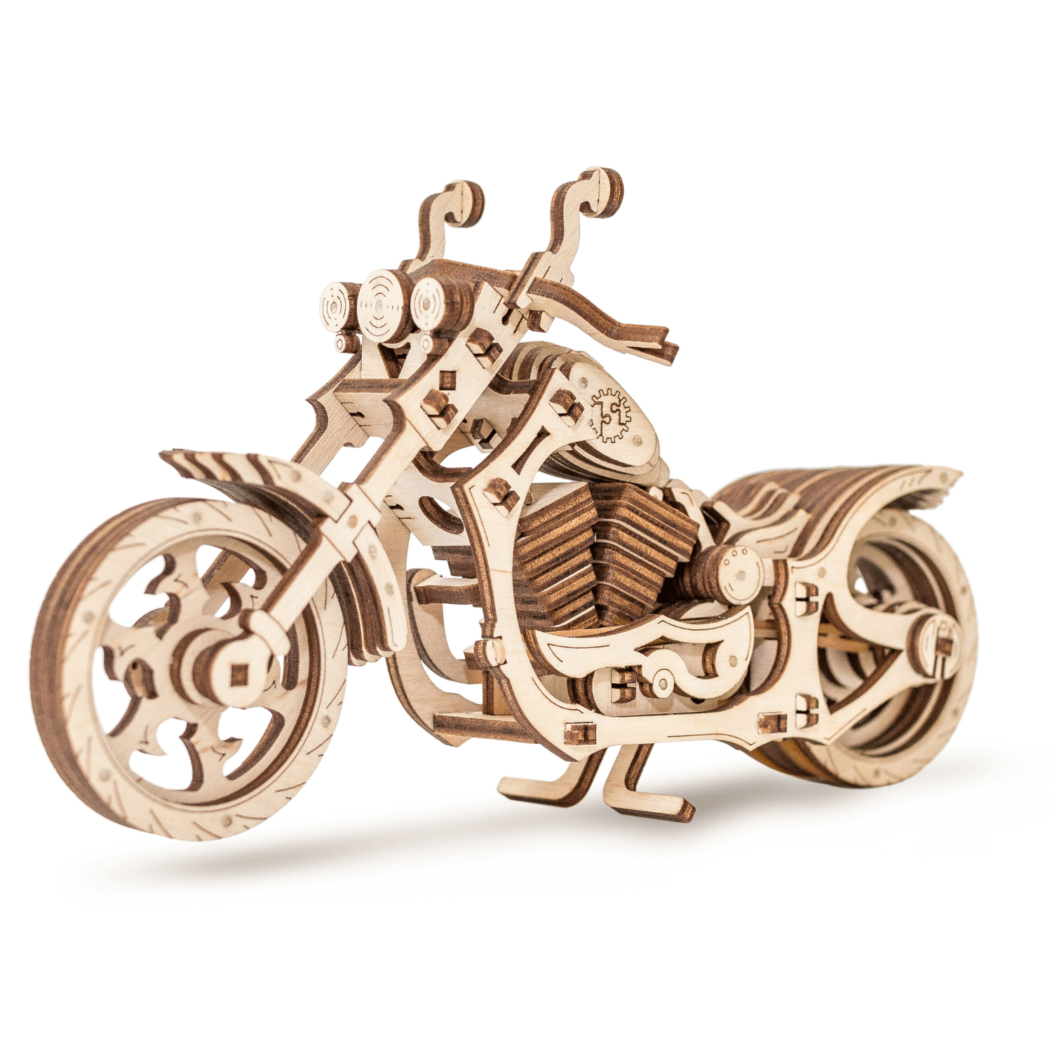 Cruiser | Bike-Mechanisches Holzpuzzle-Eco-Wood-Art--