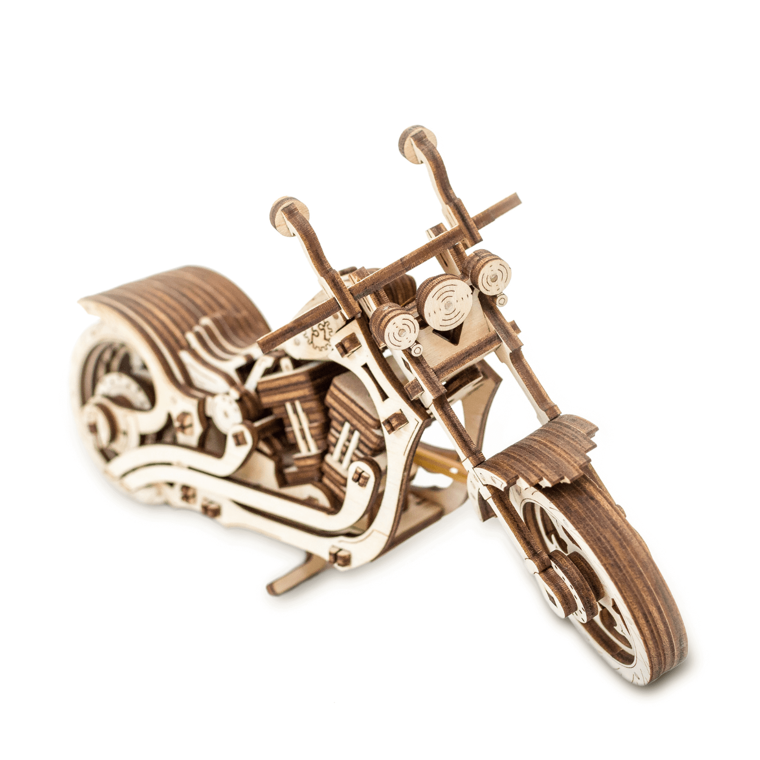Cruiser | Bike-Mechanisches Holzpuzzle-Eco-Wood-Art--