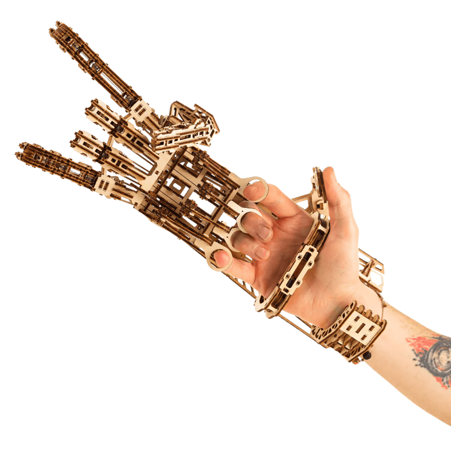 Cyberhand-Mechanical Wooden Puzzle-WoodTrick--