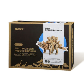 Stegosaurus Geluid, Licht & Afstandsbediening-3D Puzzel-Robotime...