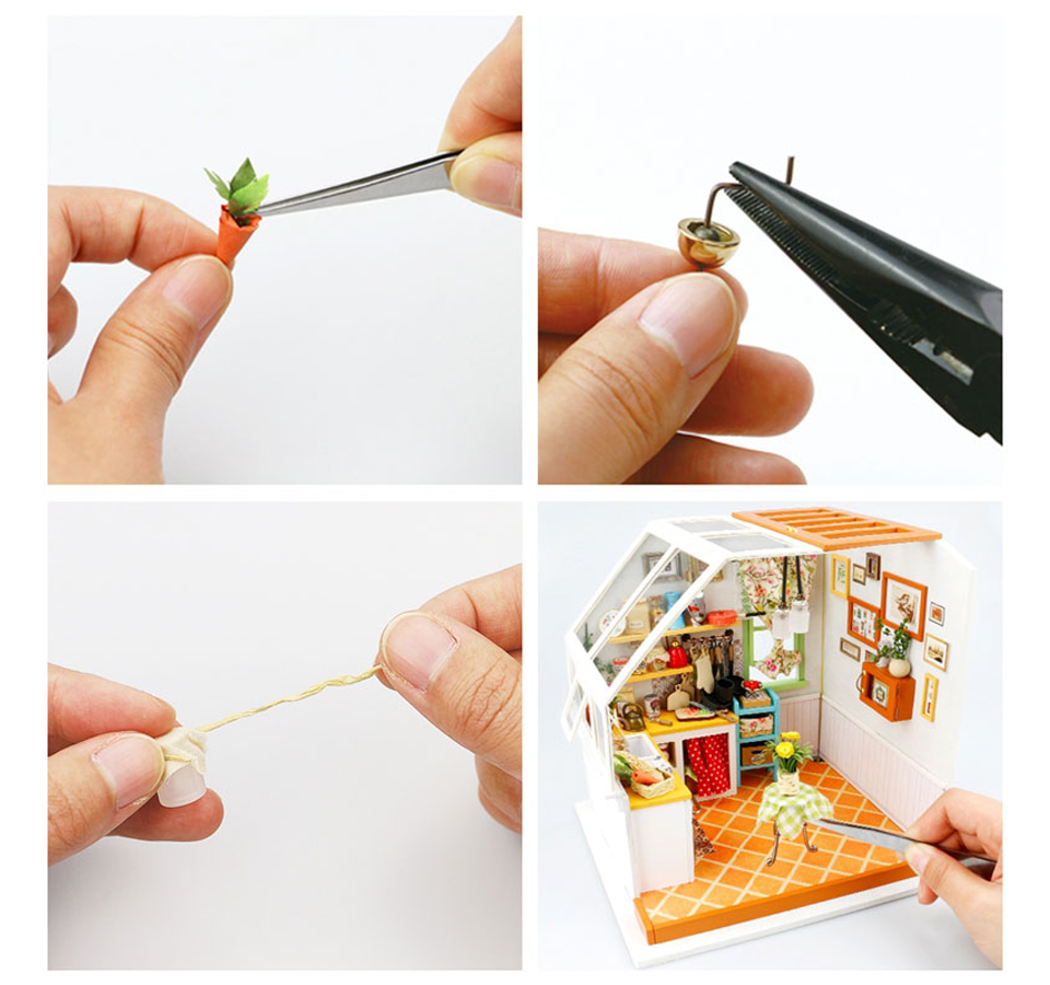 Jason's Kitchen (Cuisine) - Maison miniature-Robotime--