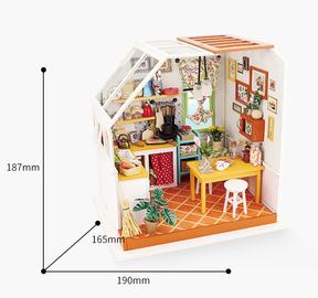 Jason's Kitchen (Keuken)-Miniatuurhuis-Robotime--