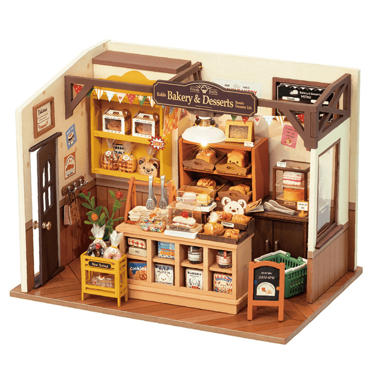 DIY Miniature Dollhouse - Happy Corner Series Carl's Fruit Shop