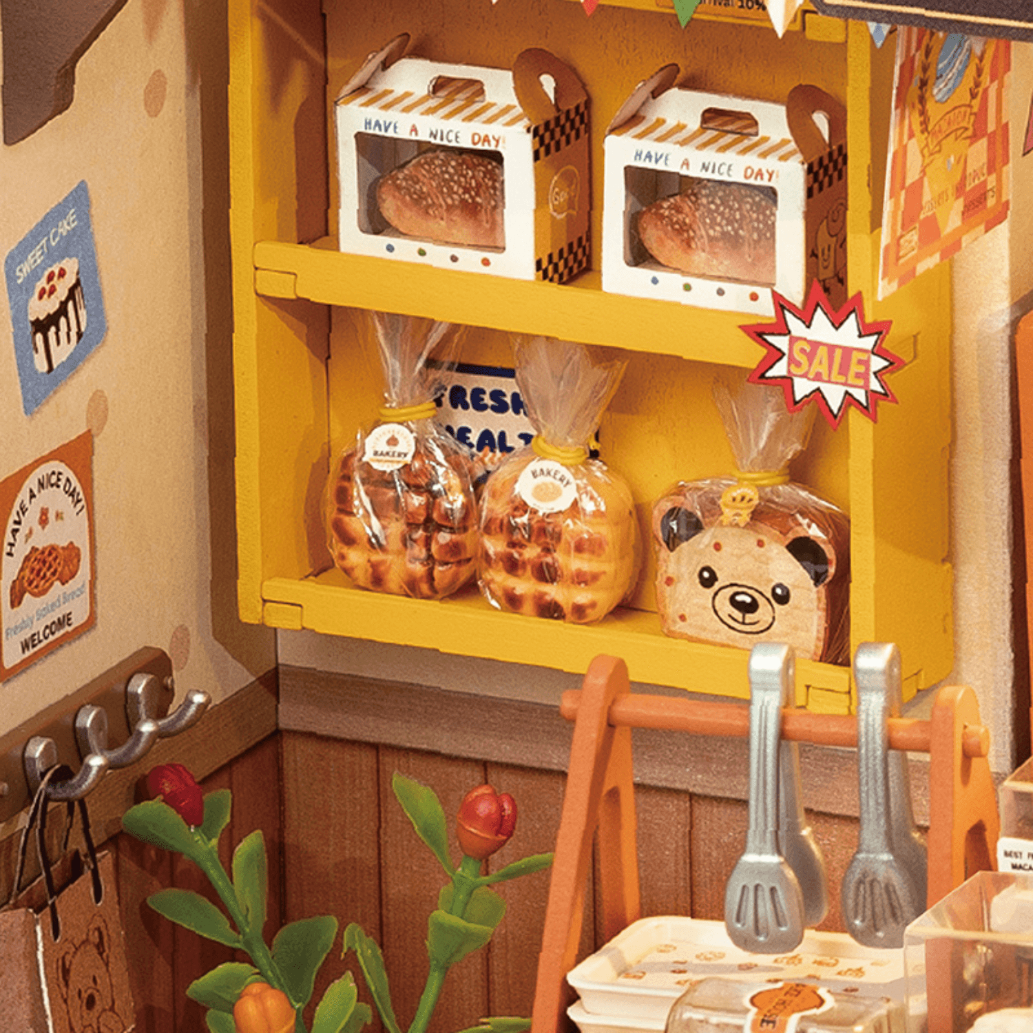 Becka's Baking House (Boulangerie) - Maison miniature-Robotime--