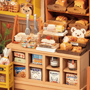 Becka's Baking House (Bakery)-Miniature House-Robotime--