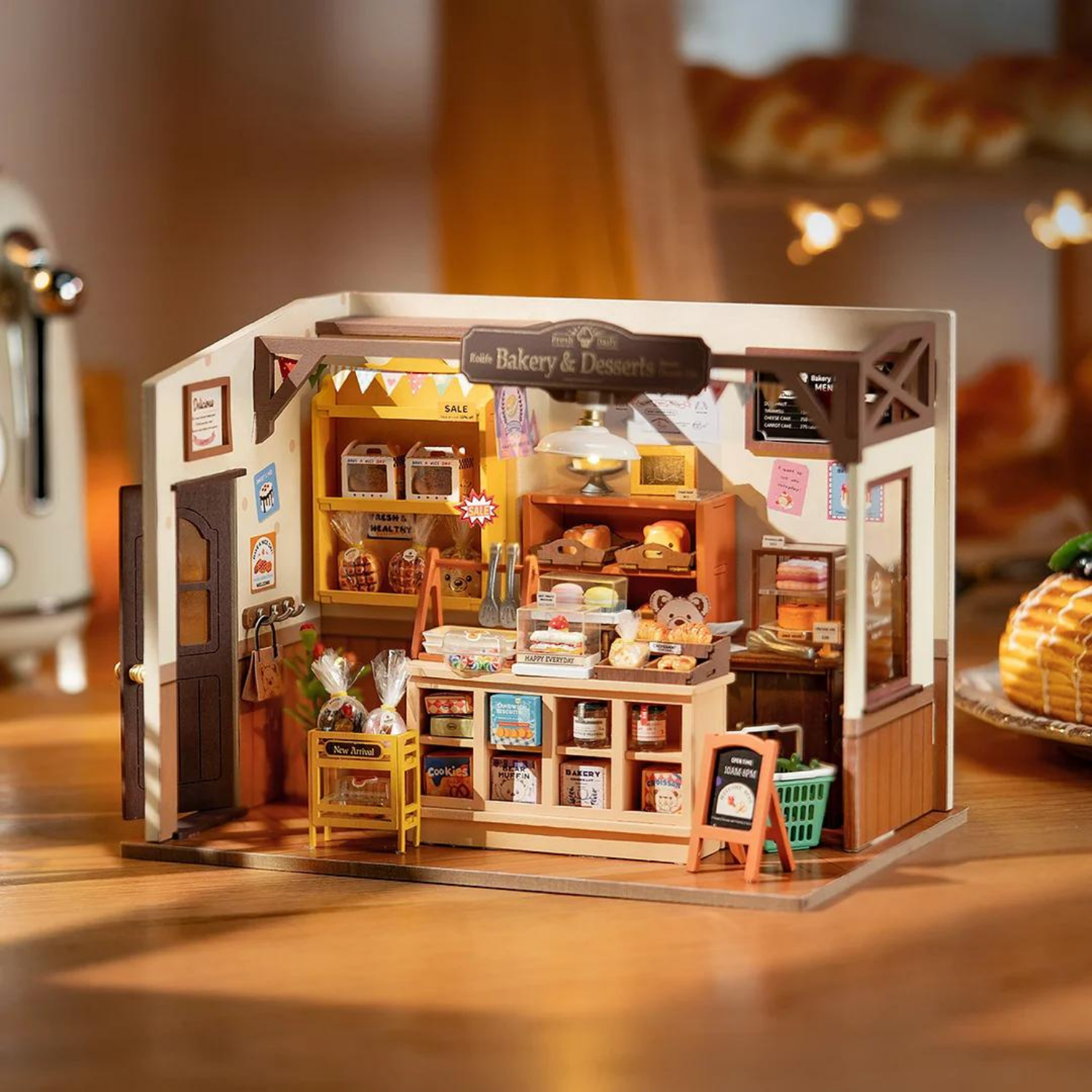 Becka’s Baking House  (Bäckerei)-Miniaturhaus-Robotime--