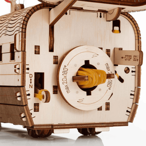 Djong | Ship Mechanical Wood Puzzle Eco Wood Art--