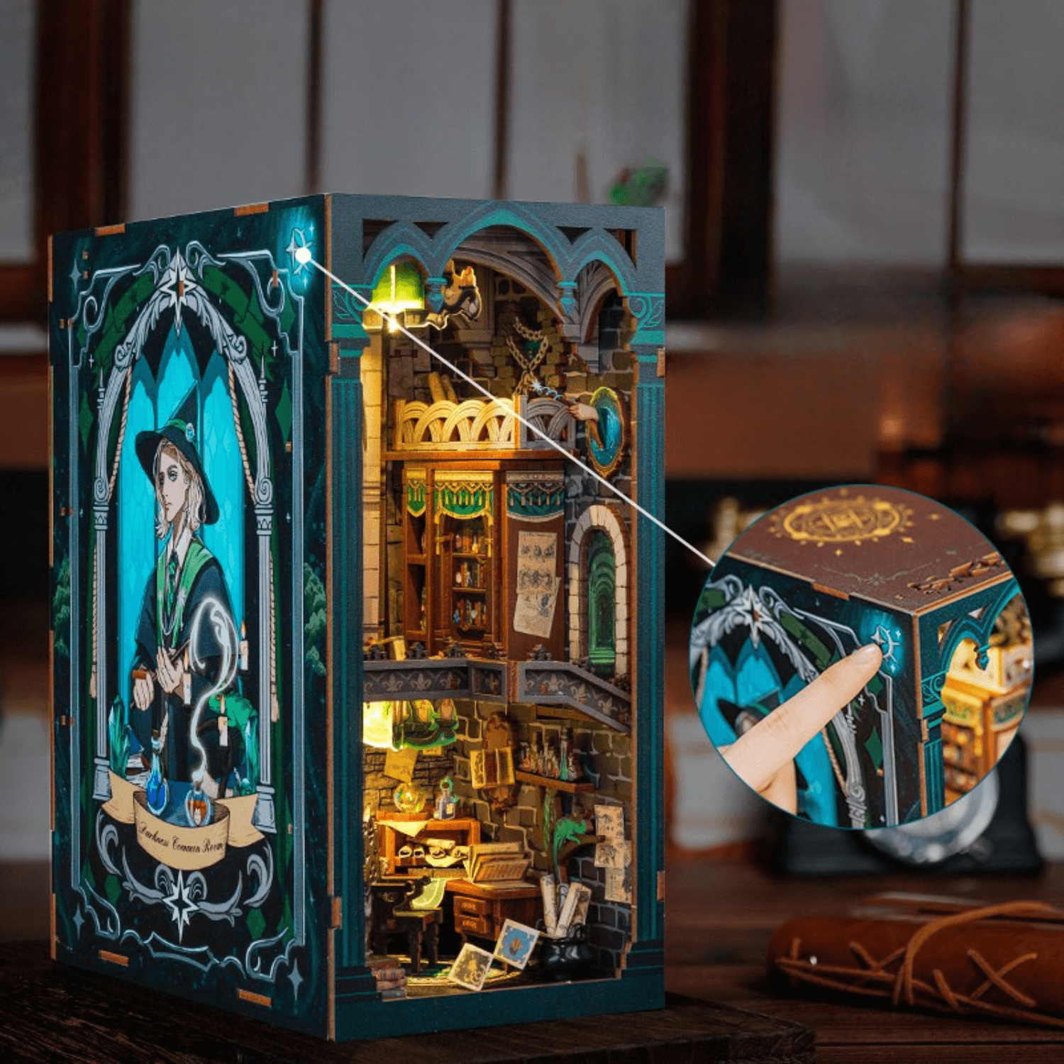 Darkness Common Room | Book Nook Diorama Cutebee
