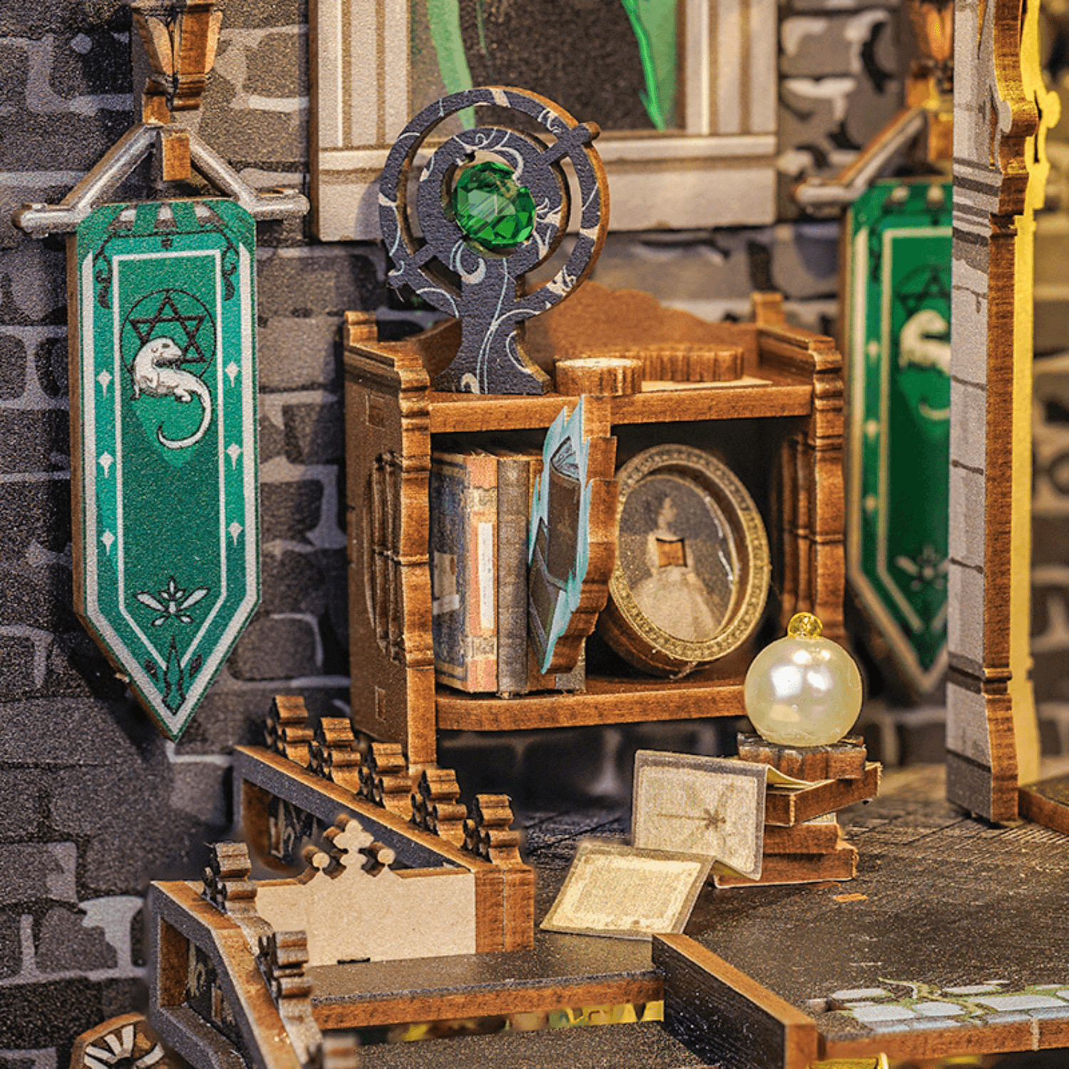 Darkness Common Room | Book Nook Diorama Cutebee