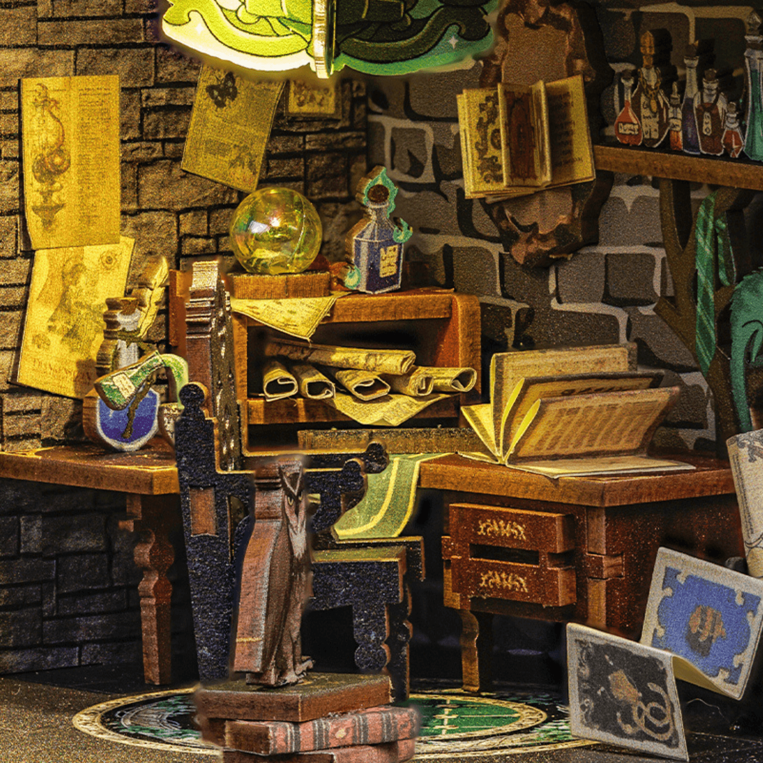 Darkness Common Room | Book Nook Diorama Cutebee