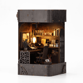 Detektivbüro | Diorama | Book Nook-Diorama-MagicHolz--