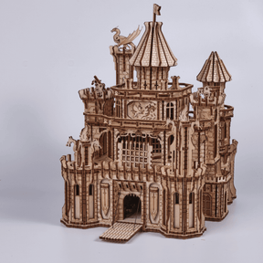 Dragon Castle-Mechanisches Holzpuzzle-WoodTrick--