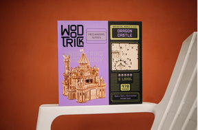 Dragon Castle-Puzzle mécanique en bois-WoodTrick--