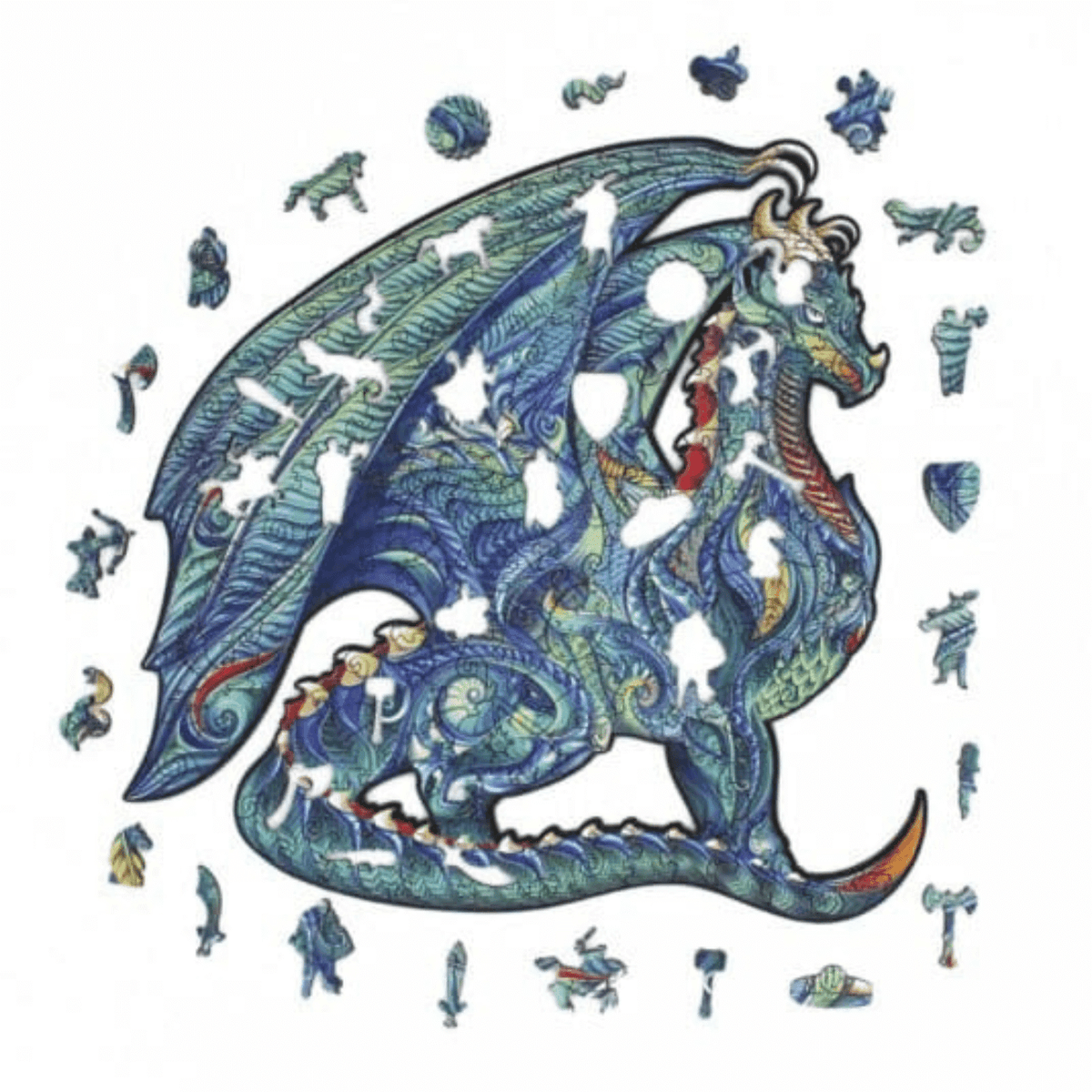 Dragon wooden puzzle-MagicHolz--