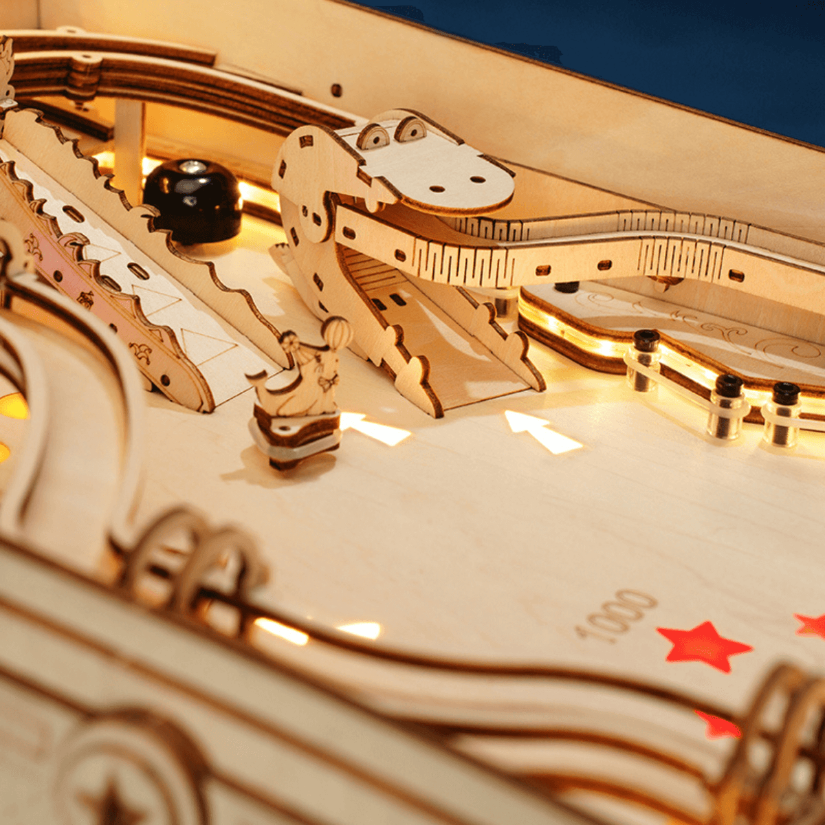 3D Pinball Holz: Flippern wie in der guten alten Zeit 🕹️ Jetzt sichern!
