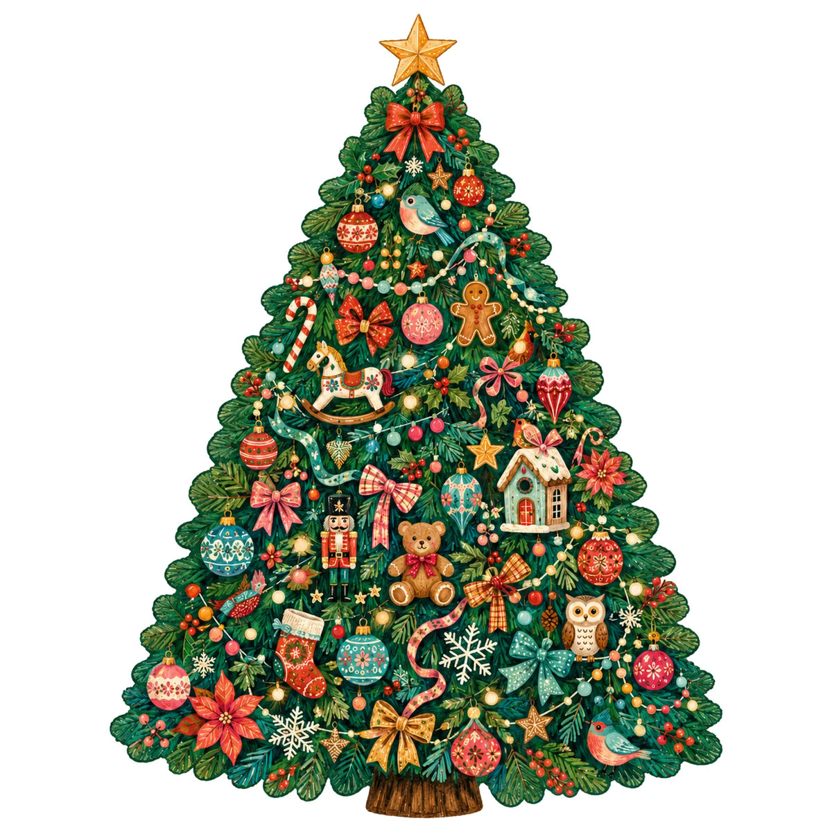 Festlicher Weihnachtsbaum