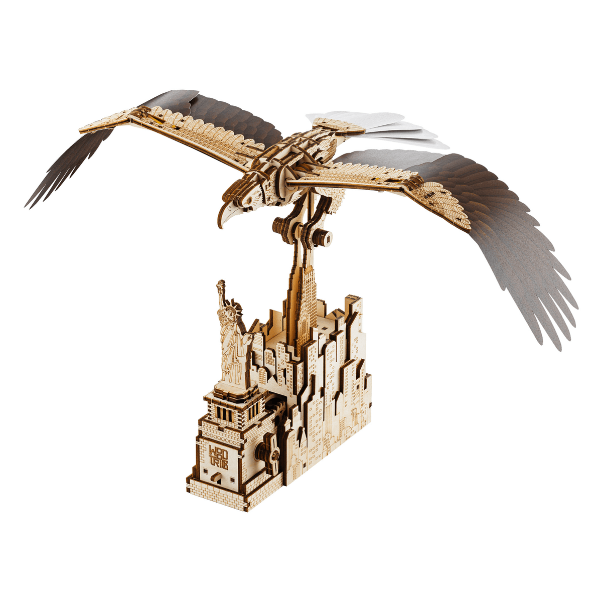 Liberty Eagle Mechanical Wooden Puzzle-WoodTrick--