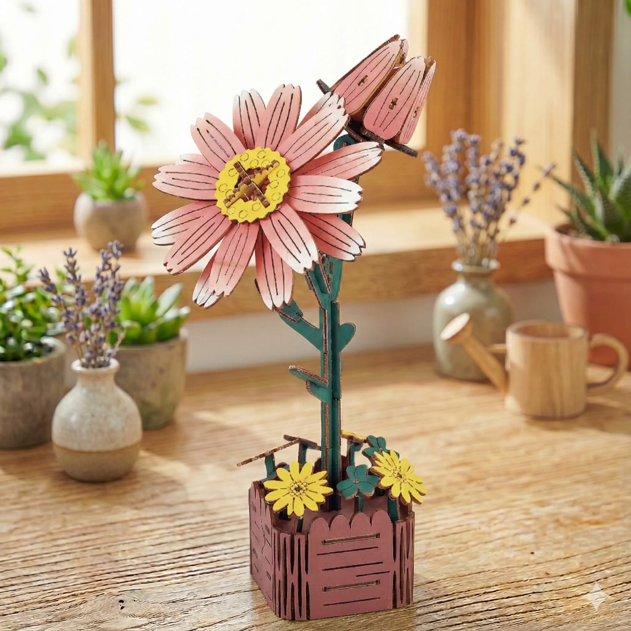 Wooden flowers - Timeless flowers made of wood 🌼