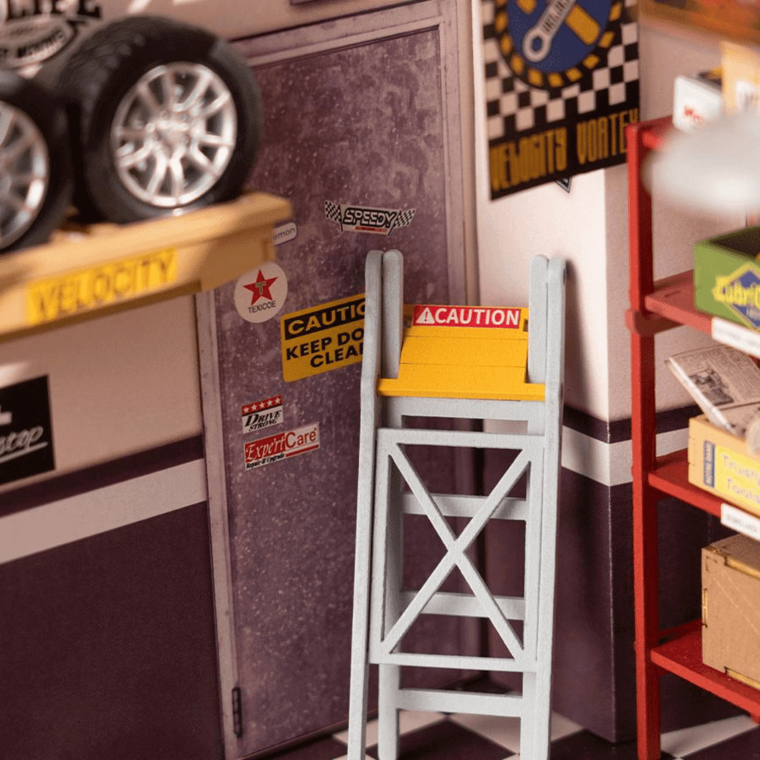 Garage Workshop l Atelier-Maison miniature-Robotime--