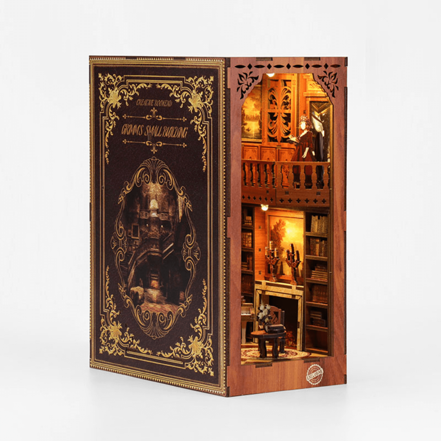 Grimm's kleines Haus | Diorama | Book Nook-Diorama-MagicHolz--