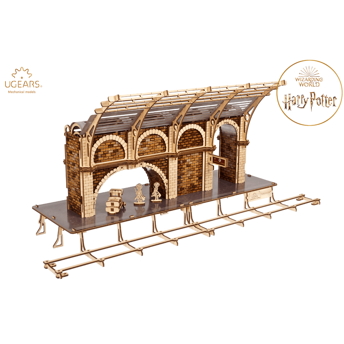 Harry Potter | Platform 9 ¾™-Mechanical Wooden Puzzle-Ugears--