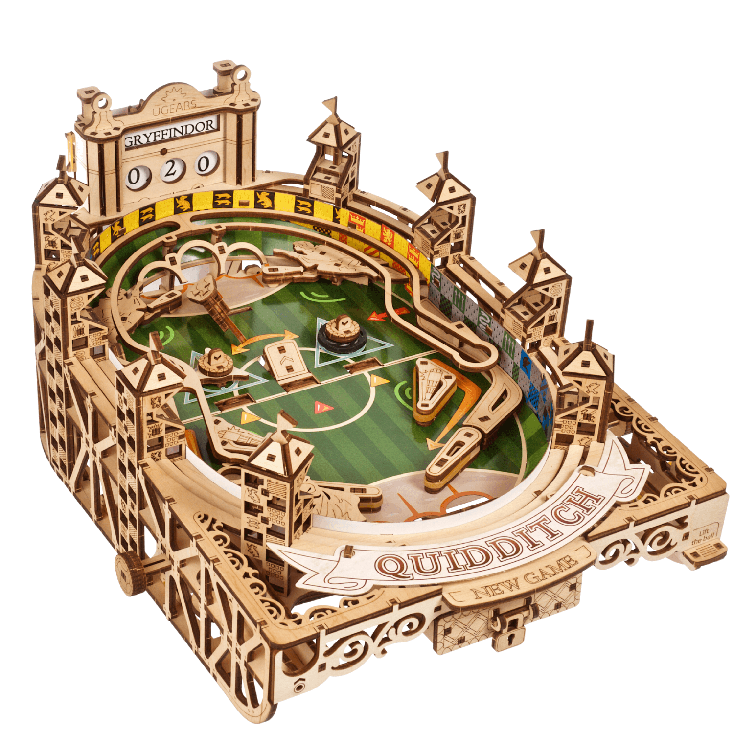 Quidditch™ Pinball | Harry Potter-Mechanisches Holzpuzzle-Ugears--