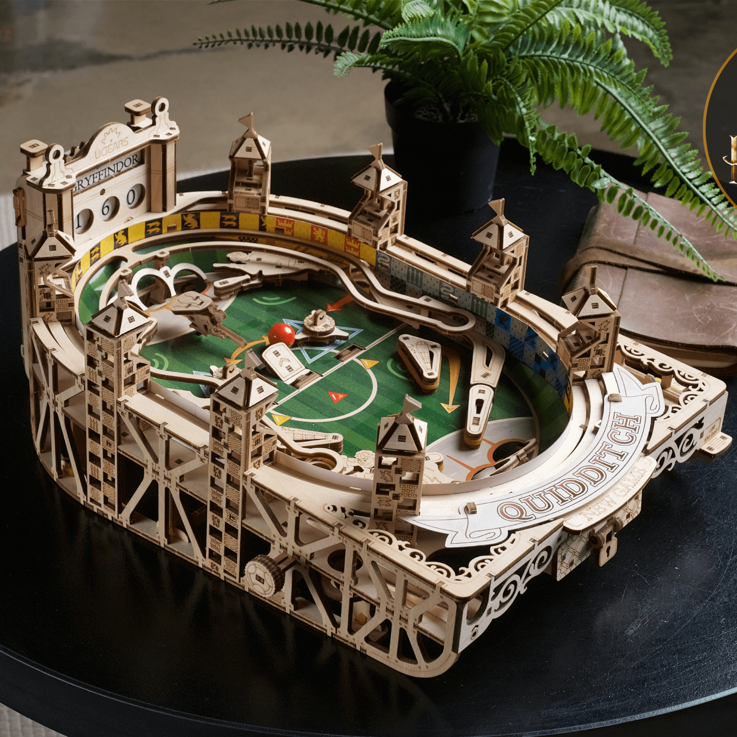 Quidditch™ Pinball | Harry Potter-Mechanisches Holzpuzzle-Ugears--