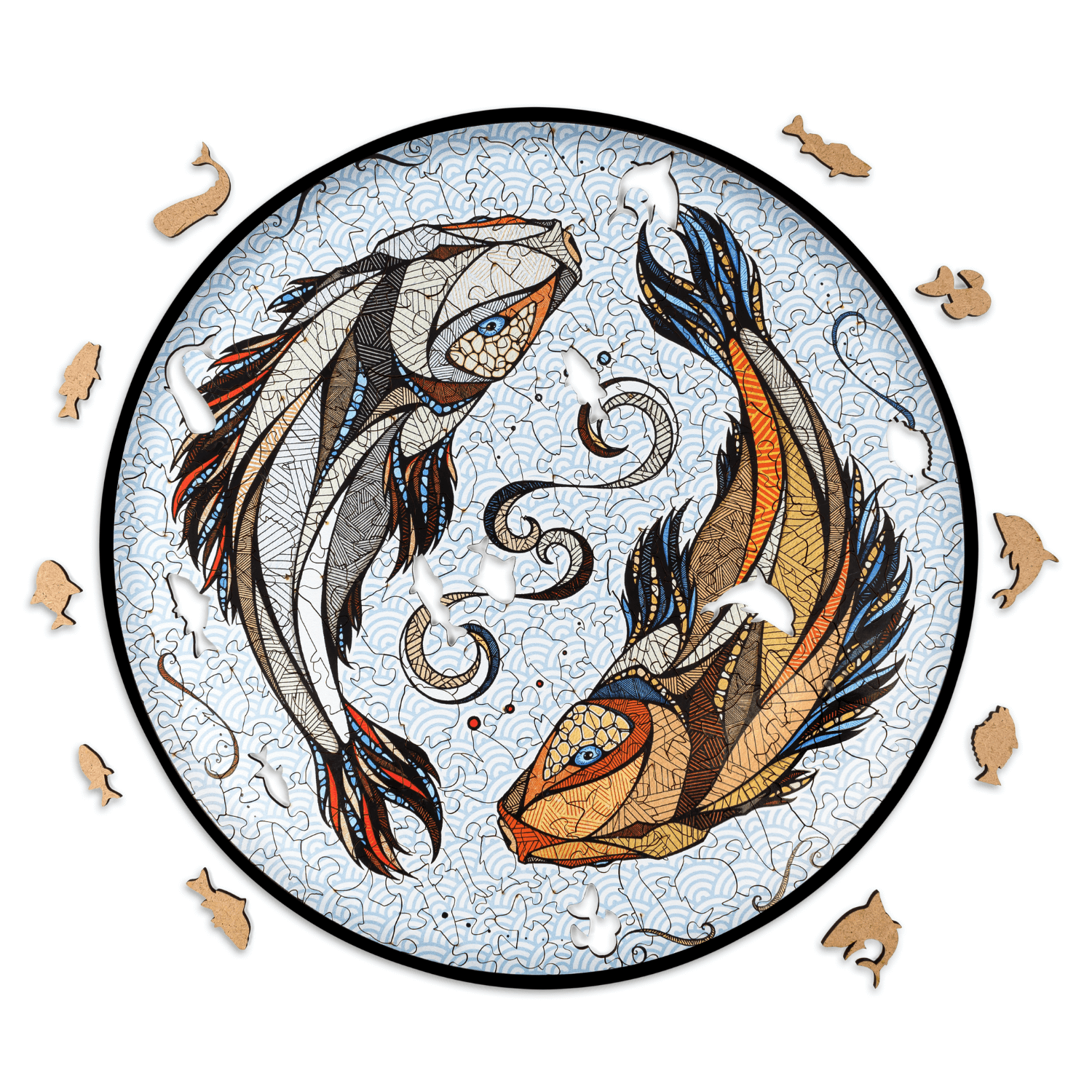 Koi | Holzpuzzle-Holzpuzzle-Eco-Wood-Art-KoiL-EWA-4815123002192