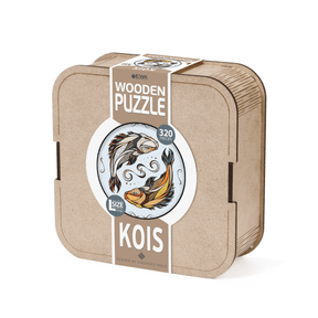 Koi | Houten Puzzel-Eco-Hout-Kunst...