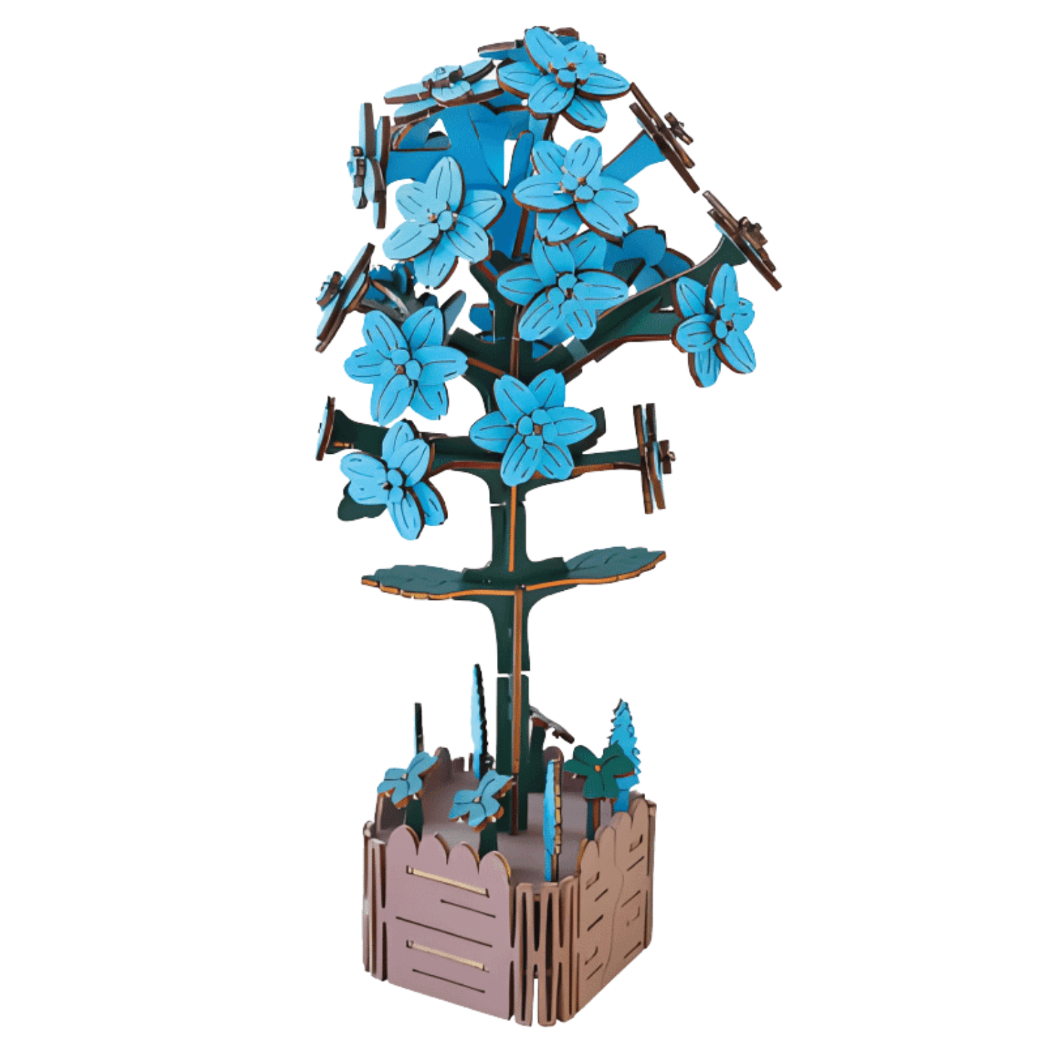 MaHo Flowers | Craft your own floral splendor 3D Puzzle MagicHolz Hyacinth