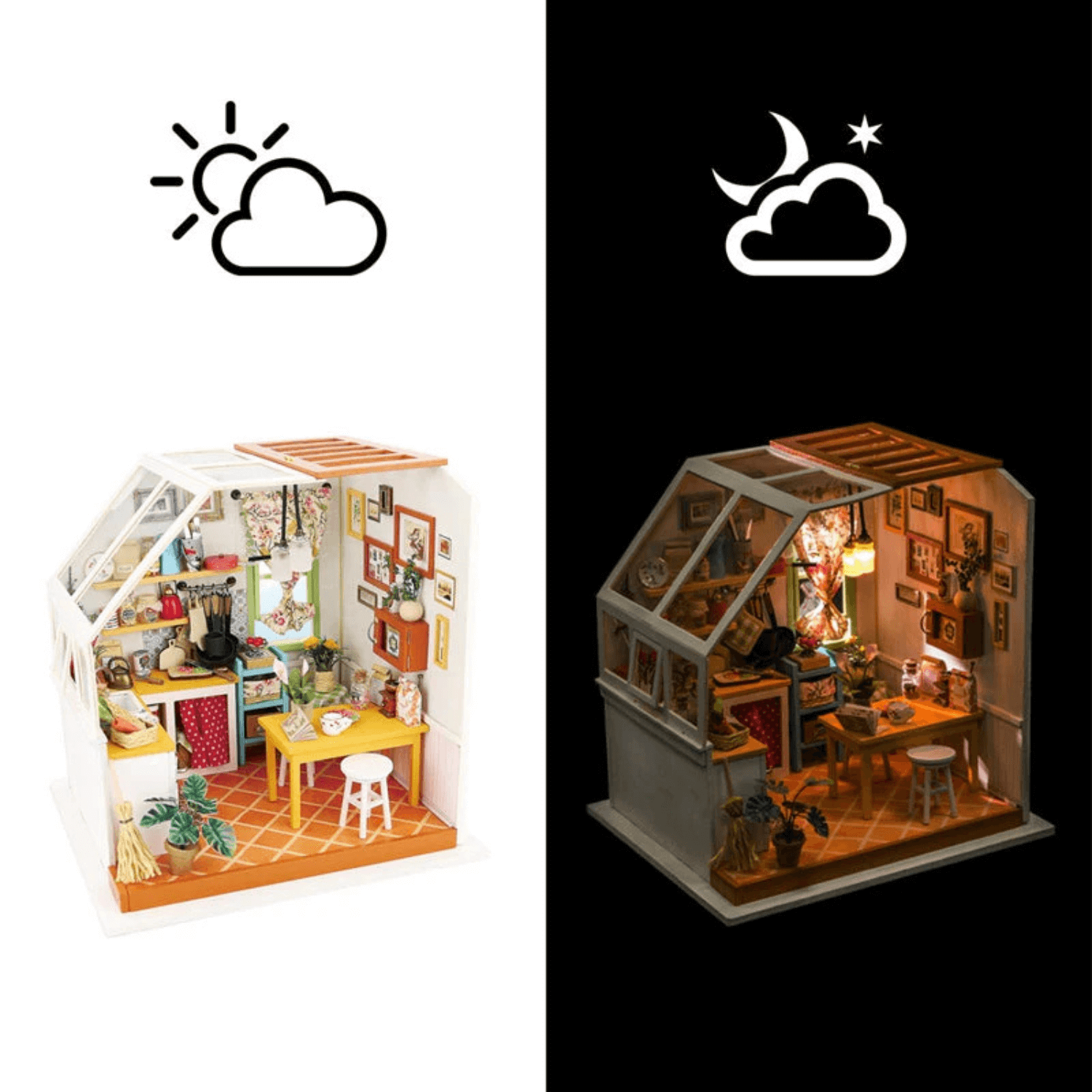 Jason's Kitchen-Miniature House-Robotime--