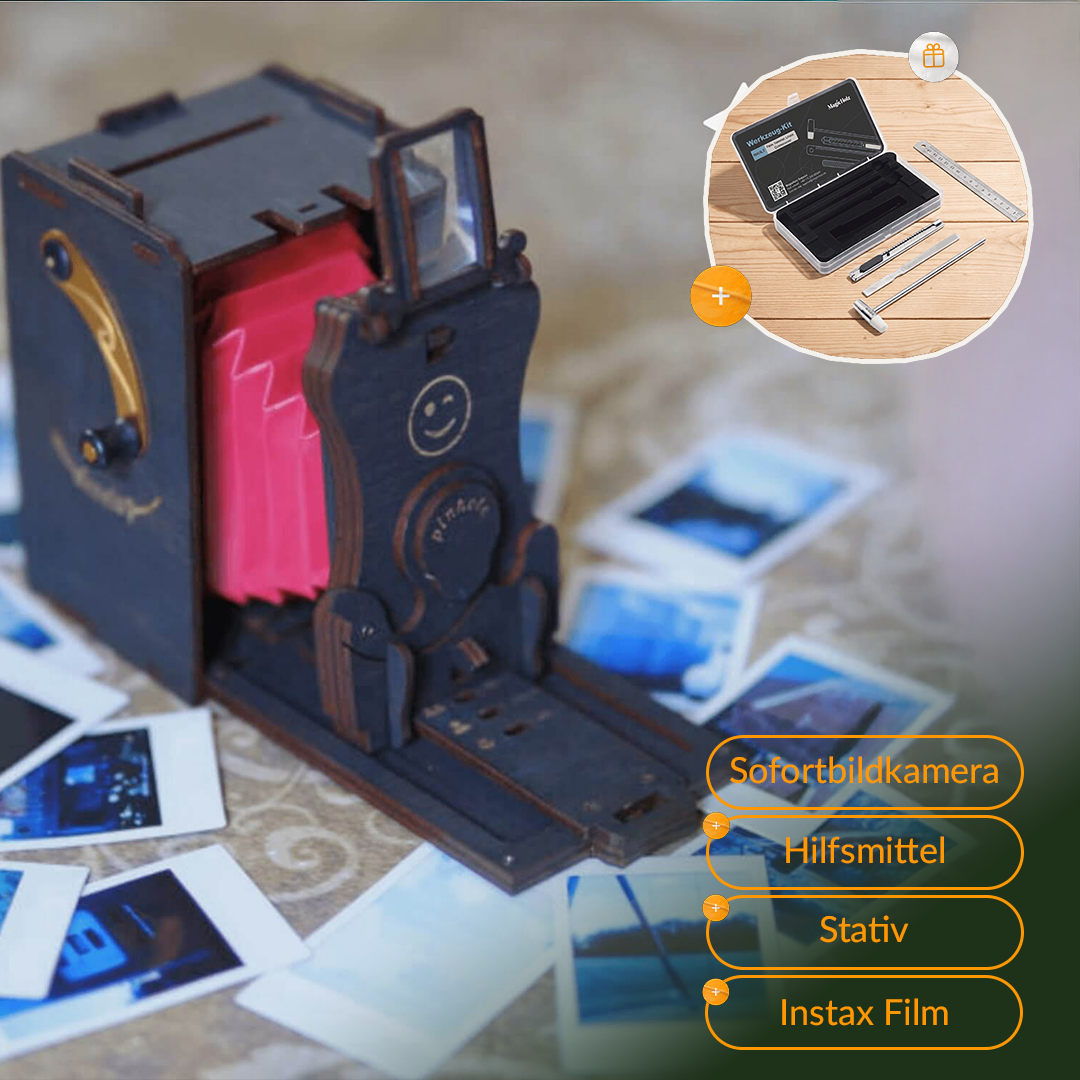 Appareil photo instantané — Kit à monter soi-même pour la fête des Mères Kit de construction mécanique MagicHolz