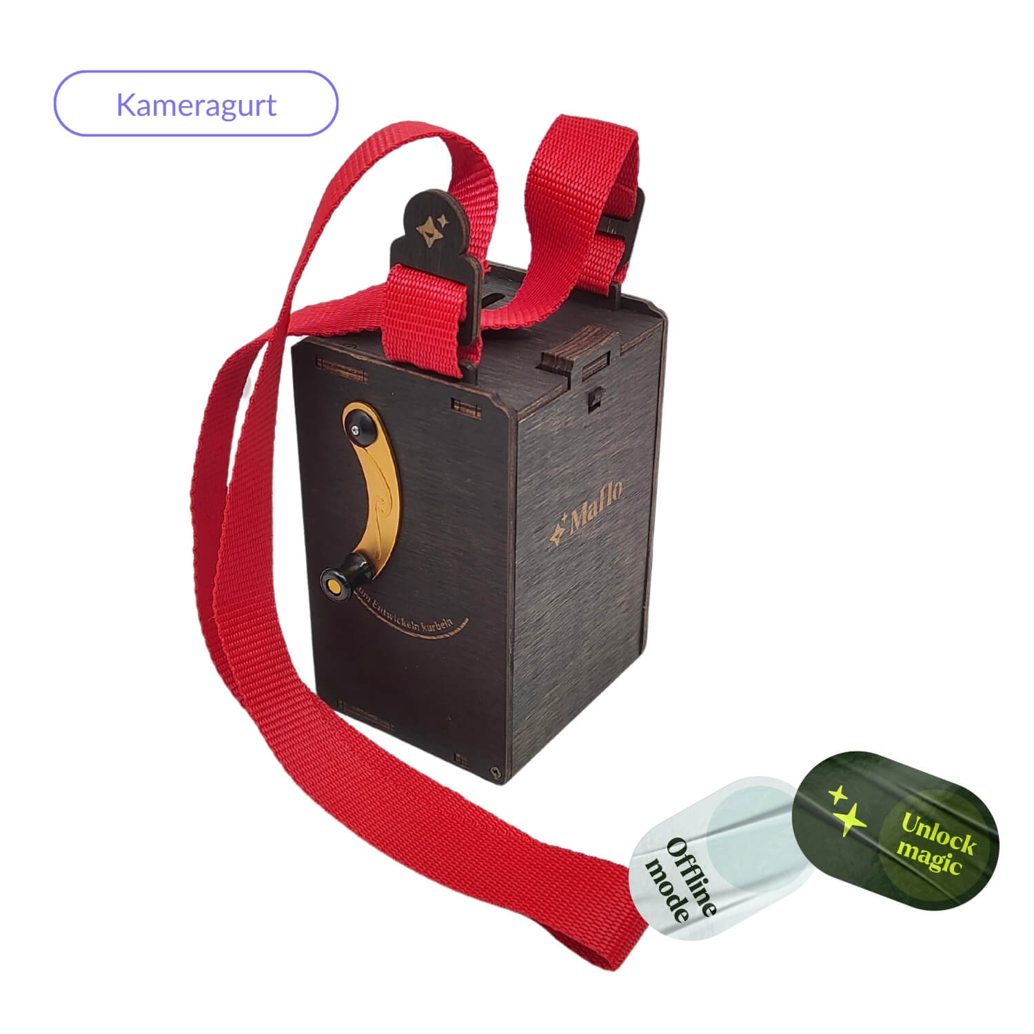 Camera strap for instant camera